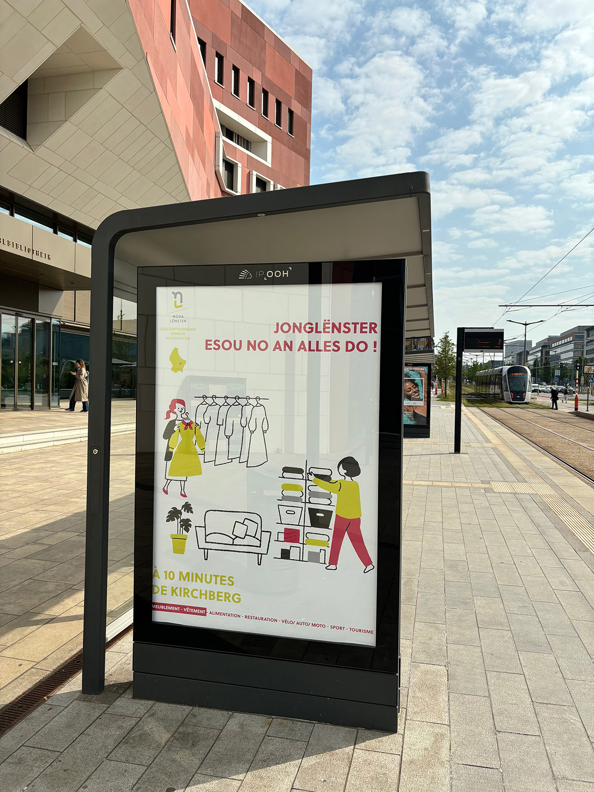 Campagne Nova Lënster dans le tram de Luxembourg – visuel 4